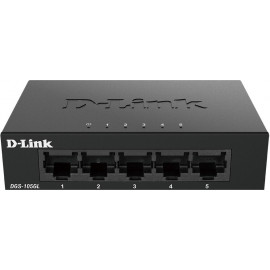 D-Link DGS-105GL E switch de rede Não-gerido Gigabit Ethernet (10 100 1000) Preto
