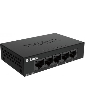 D-Link DGS-105GL E switch de rede Não-gerido Gigabit Ethernet (10 100 1000) Preto