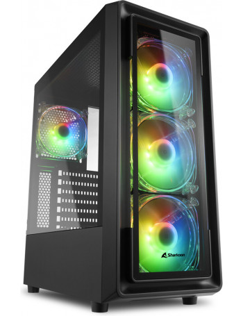 Sharkoon TK4 RGB Midi Tower Preto