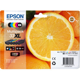 Epson Oranges C13T33574011 tinteiro 1 unidade(s) Original Rendimento alto (XL) Preto, Ciano, Magenta, Foto preto, Amarelo