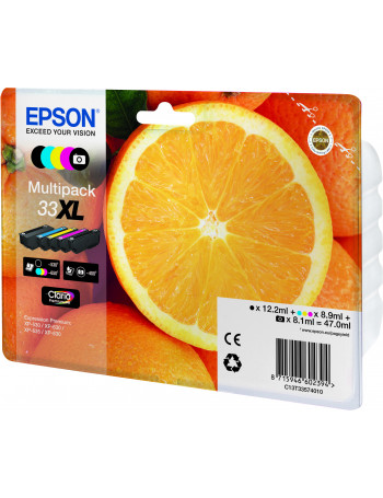 Epson Oranges C13T33574011 tinteiro 1 unidade(s) Original Rendimento alto (XL) Preto, Ciano, Magenta, Foto preto, Amarelo