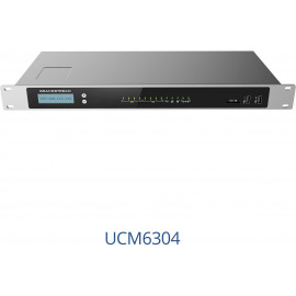 Grandstream Networks UCM6304 Sistema de troca de filiais privada (PBX) 2000 utilizador(es) IP Centrex (IP hospedado virtual)