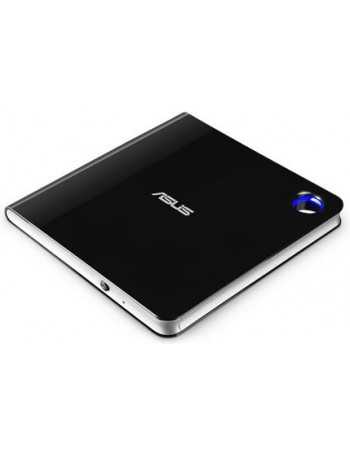 ASUS SBW-06D5H-U unidade de disco ótico Blu-Ray RW Preto, Prateado