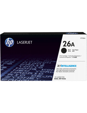 HP 26A toner 1 unidade(s) Original Preto