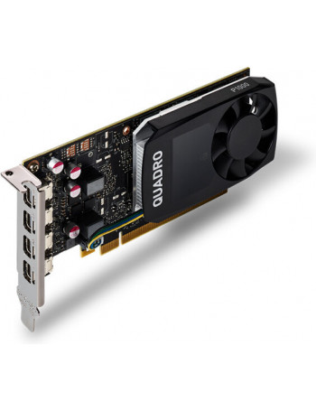 PNY VCQP1000DVIV2-PB placa de vídeo NVIDIA Quadro P1000 V2 4 GB GDDR5