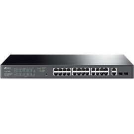 TP-LINK TL-SG1428PE switch de rede Gerido Gigabit Ethernet (10 100 1000) Power over Ethernet (PoE) 1U Preto