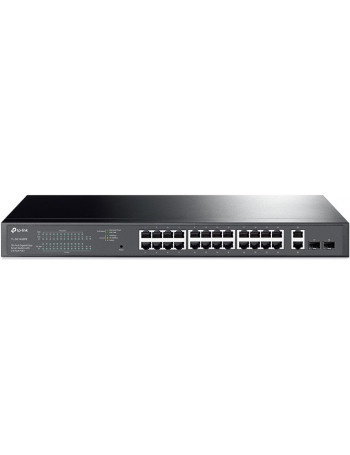 TP-LINK TL-SG1428PE switch de rede Gerido Gigabit Ethernet (10 100 1000) Power over Ethernet (PoE) 1U Preto