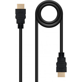 Nanocable HDMI, 7m cabo HDMI HDMI Type A (Standard) Preto