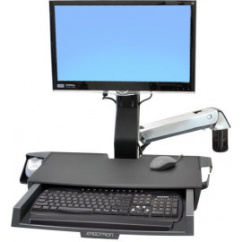 Ergotron StyleView Sit-Stand Combo Arm with Worksurface 61 cm (24")