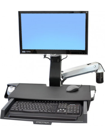 Ergotron StyleView Sit-Stand Combo Arm with Worksurface 61 cm (24")