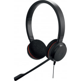 Jabra Evolve 20 UC Stereo Auscultadores Fita de cabeça USB Type-A Preto