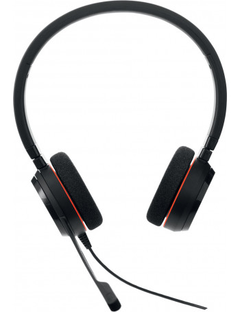 Jabra Evolve 20 UC Stereo Auscultadores Fita de cabeça USB Type-A Preto