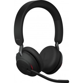 Jabra Evolve2 65, UC Stereo Auscultadores Fita de cabeça USB Type-A Bluetooth Preto