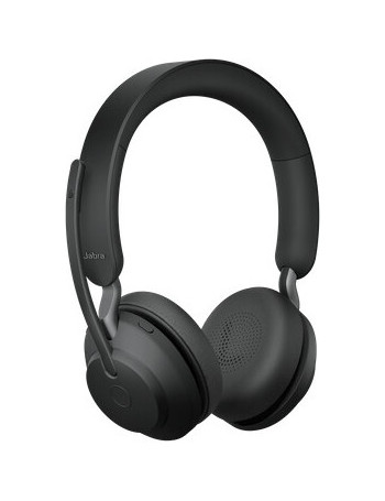 Jabra Evolve2 65, UC Stereo Auscultadores Fita de cabeça USB Type-A Bluetooth Preto