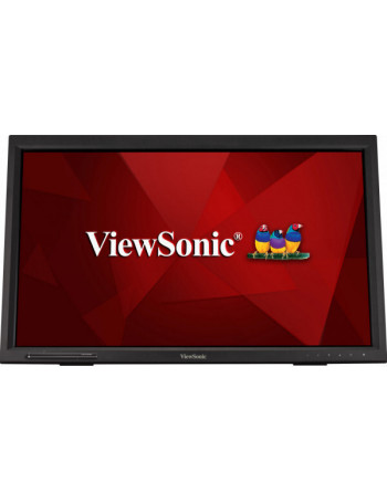 Viewsonic TD2423 ecrã tátil 60,5 cm (23.8") 1920 x 1080 pixels Multitoque Multi-utilizador Preto