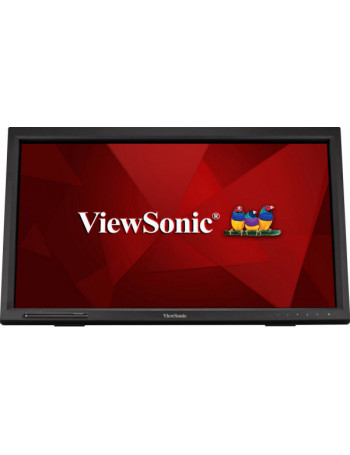 Viewsonic TD2423 ecrã tátil 60,5 cm (23.8") 1920 x 1080 pixels Multitoque Multi-utilizador Preto