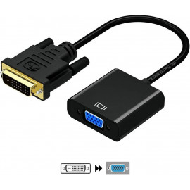 AISENS A147-0352 adaptador de cabo de vídeo 0,1 m DVI-D VGA (D-Sub) Preto