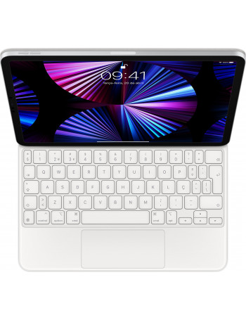 Apple MJQJ3PO A teclado para dispositivos móveis Branco QWERTY Português