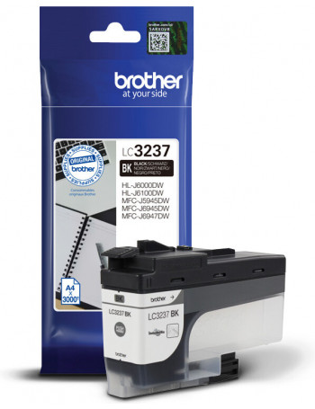 Brother LC-3237BK tinteiro 1 unidade(s) Original Rendimento padrão Preto