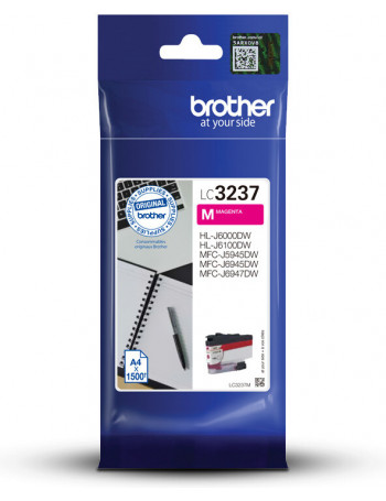 Brother LC-3237M tinteiro 1 unidade(s) Original Rendimento padrão Magenta