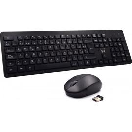 Ewent EW3258 teclado QWERTY Português Preto