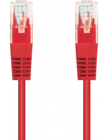 Nanocable 10.20.0401-R cabo de rede Vermelho 1 m Cat6e U UTP (UTP)