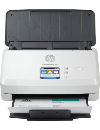 HP Scanjet Pro N4000 snw1 Scanner com alimentação por folhas 600 x 600 DPI A4 Preto, Branco