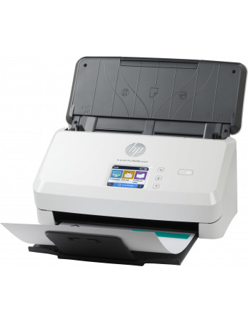 HP Scanjet Pro N4000 snw1 Scanner com alimentação por folhas 600 x 600 DPI A4 Preto, Branco