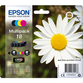 Epson Daisy C13T18064012 tinteiro 1 unidade(s) Original Rendimento padrão Preto, Ciano, Magenta, Amarelo