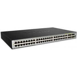 D-Link DGS-3630-52TC Gerido L3 Gigabit Ethernet (10 100 1000) 1U Preto