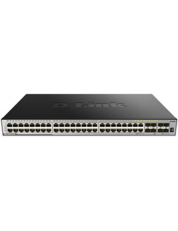 D-Link DGS-3630-52TC Gerido L3 Gigabit Ethernet (10 100 1000) 1U Preto