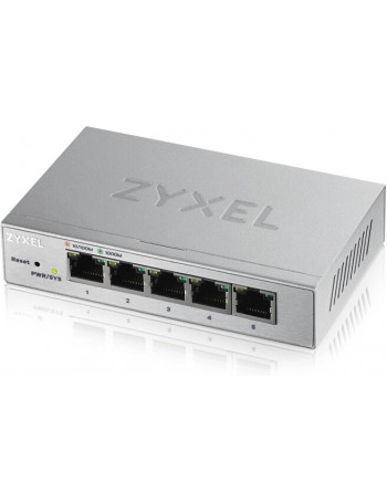 Zyxel GS1200-5 Gerido Gigabit Ethernet (10 100 1000) Prateado