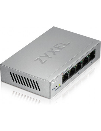 Zyxel GS1200-5 Gerido Gigabit Ethernet (10 100 1000) Prateado