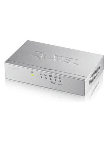 Zyxel GS-105B v3 Não-gerido L2+ Gigabit Ethernet (10 100 1000) Prateado