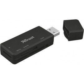 Trust NANGA leitor de cartões USB 3.2 Gen 1 (3.1 Gen 1) Type-A Preto