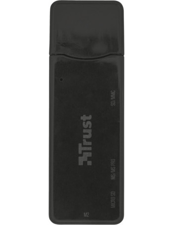 Trust NANGA leitor de cartões USB 3.2 Gen 1 (3.1 Gen 1) Type-A Preto