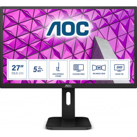 AOC P1 Q27P1 monitor de ecrã 68,6 cm (27") 2560 x 1440 pixels Quad HD LED Preto