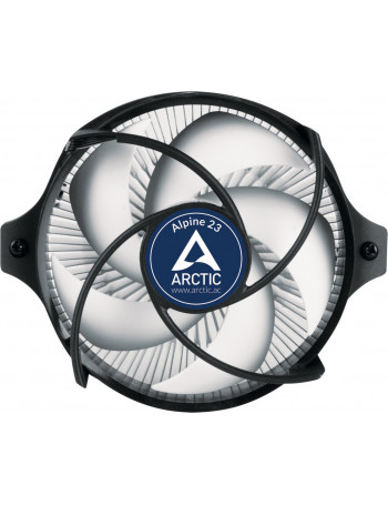 ARCTIC Alpine 23 - Compact AMD CPU-Cooler Processador Conjunto de arrefecimento 9 cm Alumínio, Preto 1 unidade(s)