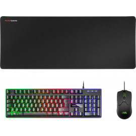 Mars Gaming Premium Gaming Combo teclado USB Português Preto