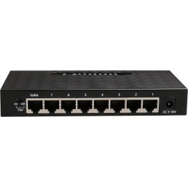 iggual GES8000 Não-gerido Gigabit Ethernet (10 100 1000) Preto