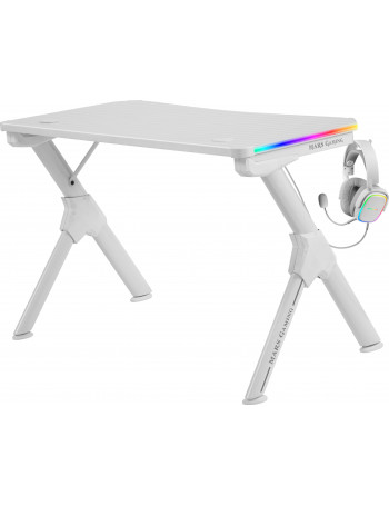 Mars Gaming MGDRGBW mesa de computador Branco