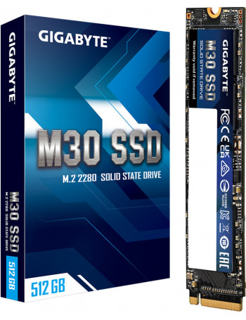 Gigabyte M30 M.2 512 GB PCI Express 3.0 3D TLC NAND NVMe