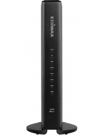 Edimax BR-6473AX router sem fios Gigabit Ethernet Dual-band (2,4 GHz   5 GHz) Preto