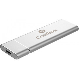 CoolBox MiniChase N31 Compartimento SSD Prateado M.2