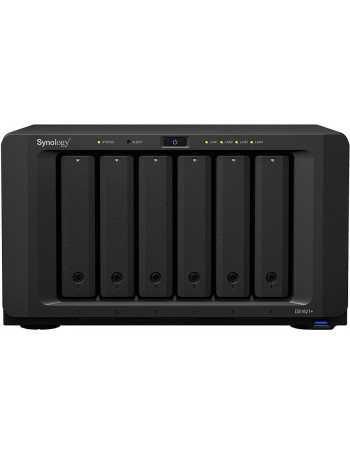 Synology DiskStation DS1621+ servidor NAS e de armazenamento PC Ethernet LAN Preto V1500B