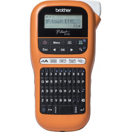 Brother PT-E110VP impressora de etiquetas Acionamento térmico direto Cor 180 x 180 DPI TZe QWERTY