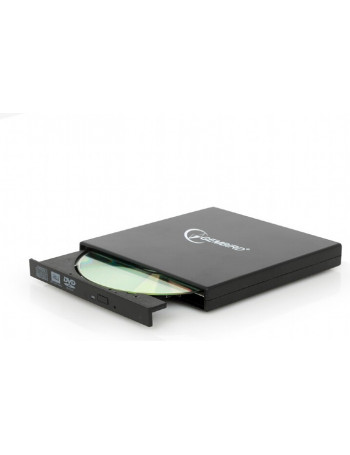 Gembird DVD-USB-02 unidade de disco ótico DVD±RW Preto