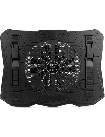 NOX PRO base de refrigeração para computador 43,9 cm (17.3") 800 RPM Preto