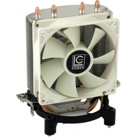 LC-Power LC-CC-95 ventoinha para PC Processador Cooler 9,2 cm Prateado, Branco