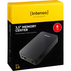 Intenso Memory Center disco externo 6000 GB Preto